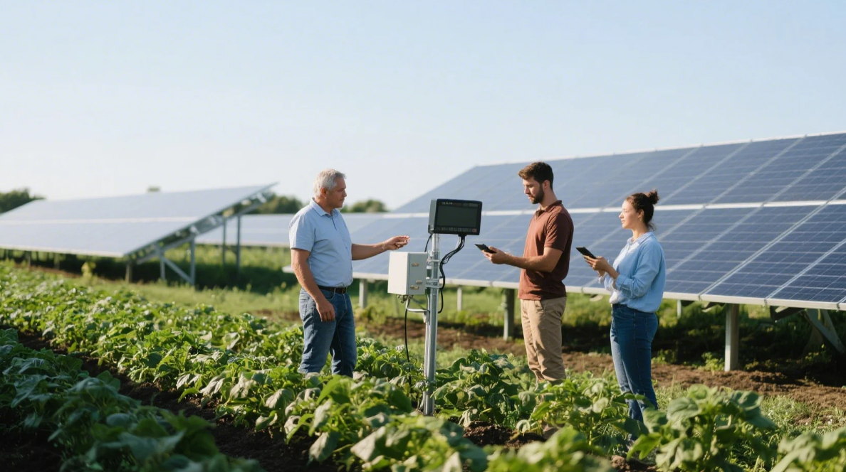 Cosecha de cultivos y sol: la ventaja agrivoltaica