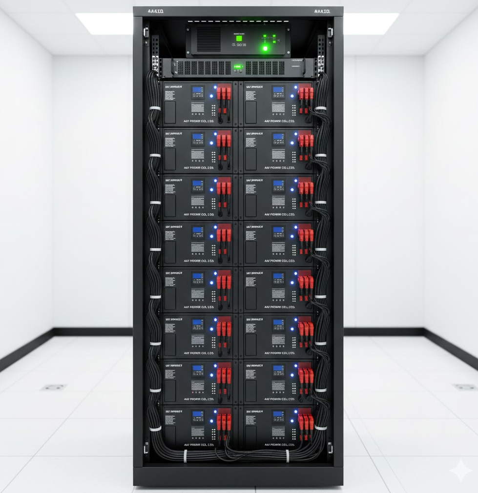 Baterías para rack de servidores para empresas modernas